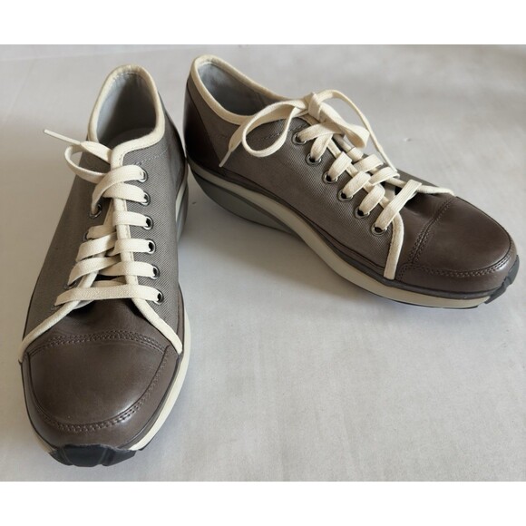 MBT Leather Toning Walking Shoes Performance Curve Sole US Sz 8-8.5M EU39 400273 - Picture 1 of 13